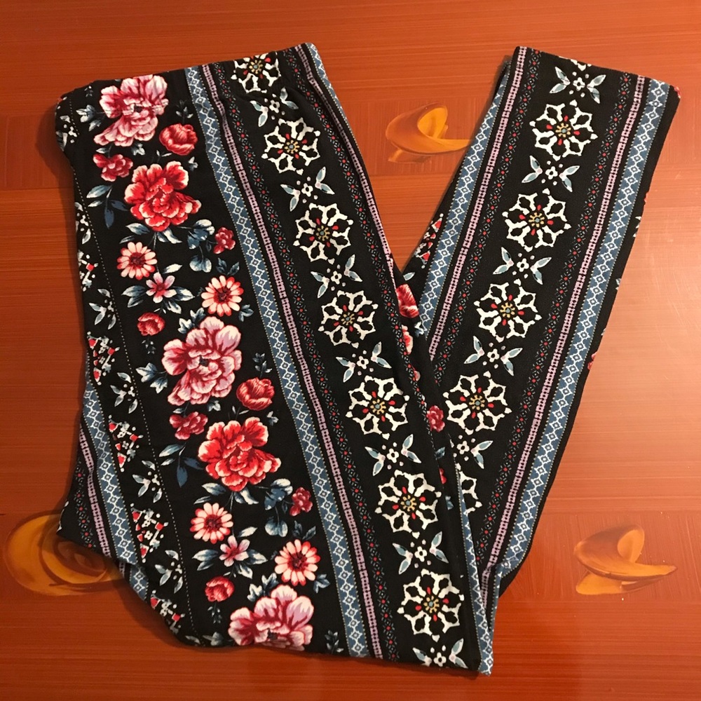 Printed Floral Leggings